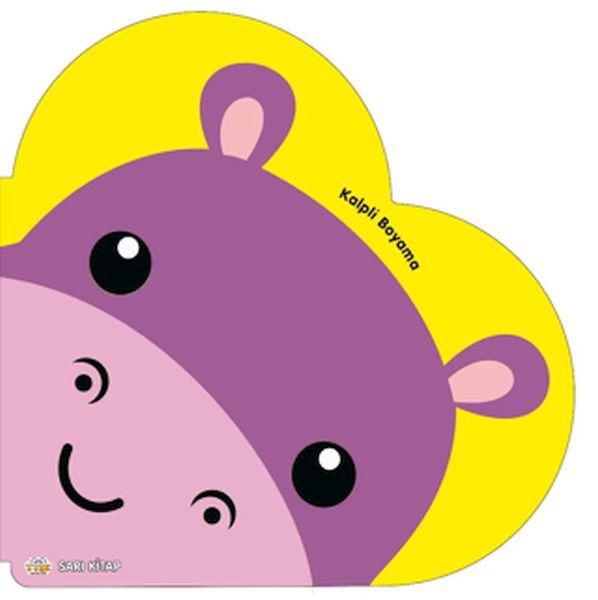 Kalpli Boyama - Sarı Kitap