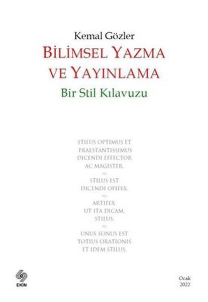 Bilimsel Yazma ve Yayınlama: Bir Stil Kılavuzu