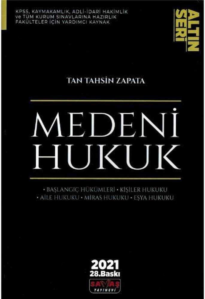 Medeni Hukuk Konu Anlatımı (Altın Seri)