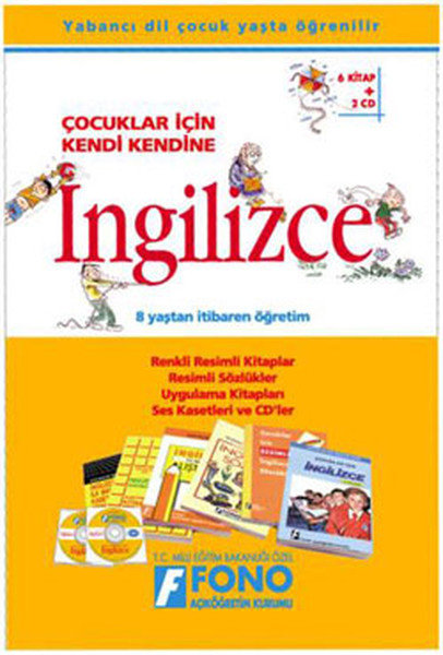 Çocuklar İçin İngilizce (4 Kitap + 3 CD)