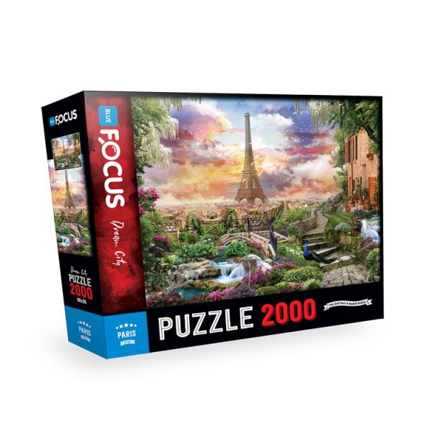 Blue Focus Paris - Puzzle 2000 Parça