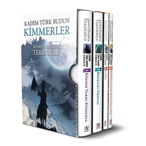 Kadim Türk Budun Kimmerler Kutulu Set (4 Kitap Takım)