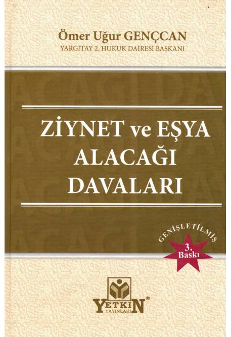 Ziynet ve Eşya Alacağı Davaları