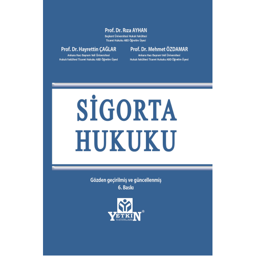 Sigorta Hukuku Ders Kitabı