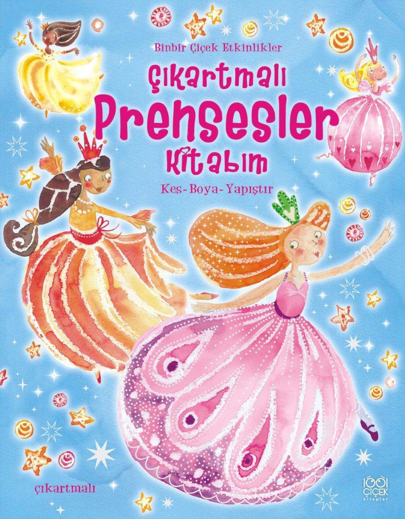 Çıkartmalı Prensesler Kitabım