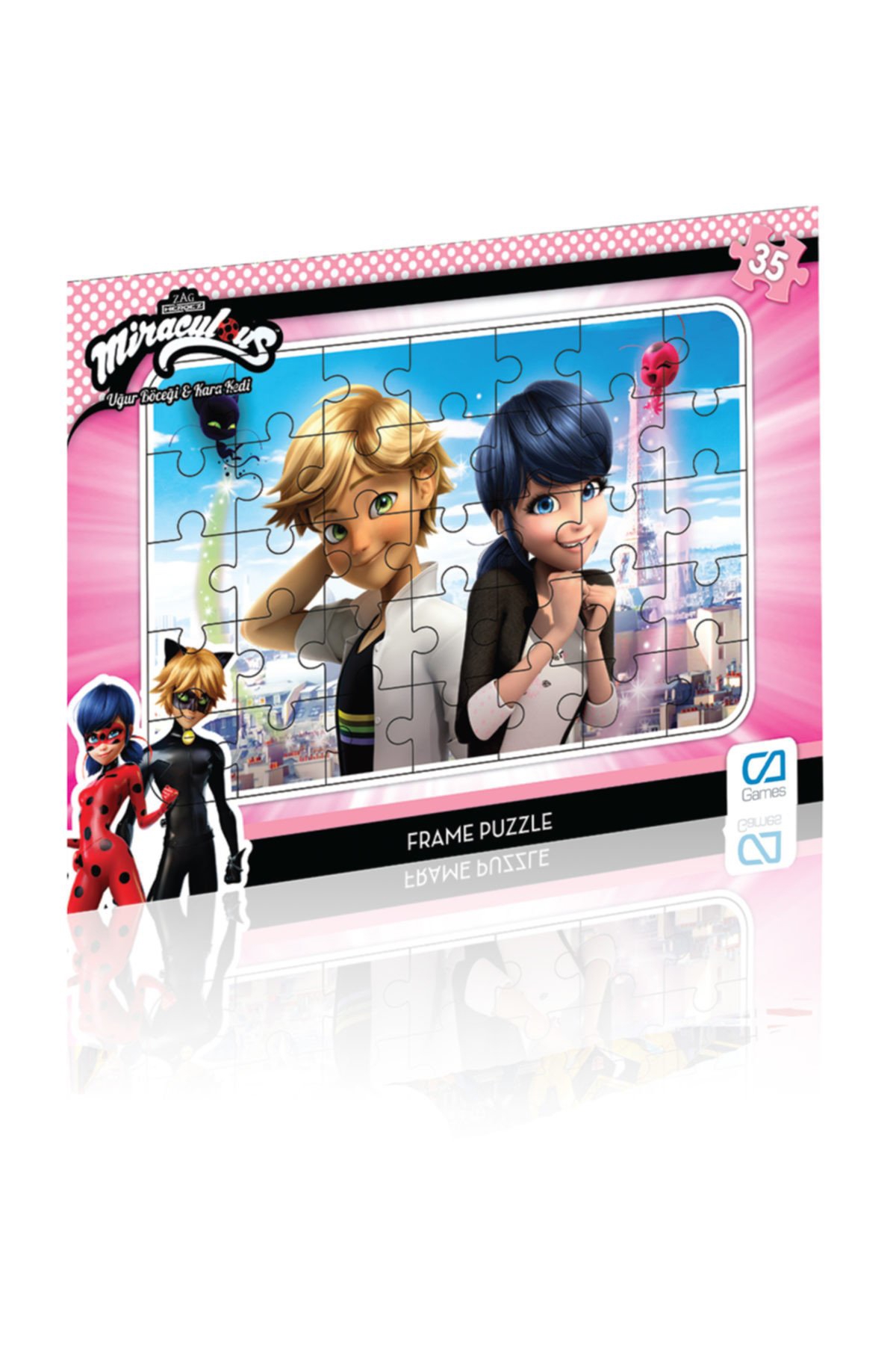 Mıraculous Frame Puzzle  - 35