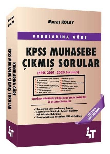 Konularına Göre KPSS Muhasebe Çıkmış Sorular