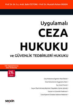 UygulamalıCeza Hukuku ve Güvenlik Tedbirleri Hukuku