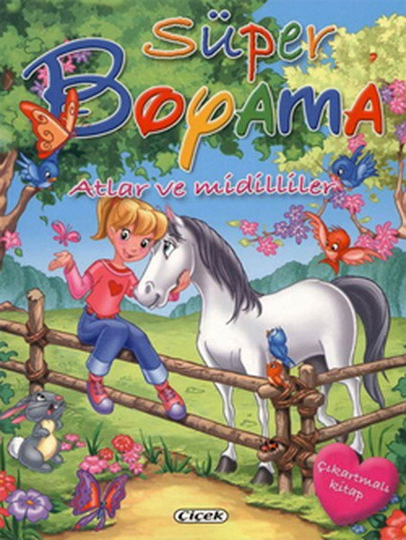 Süper Boyama  Atlar Ve Midilliler