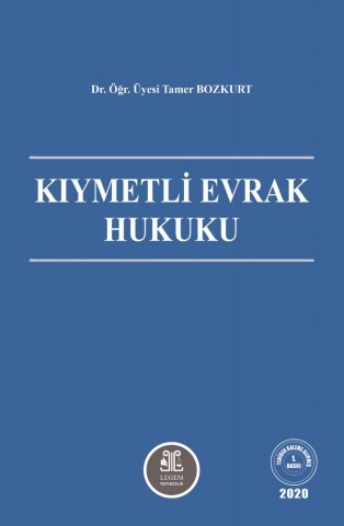 Kıymetli Evrak Hukuku