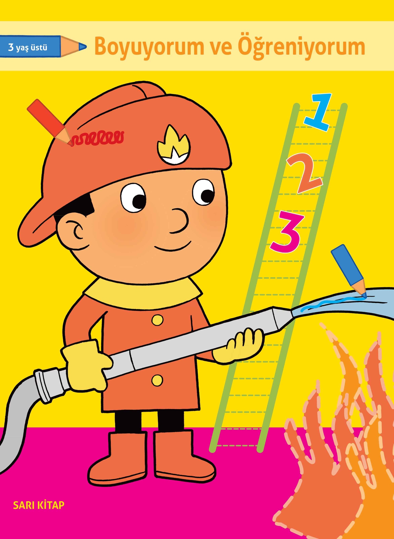 Boyuyorum ve Öğreniyorum - Sarı Kitap +3 Yaş