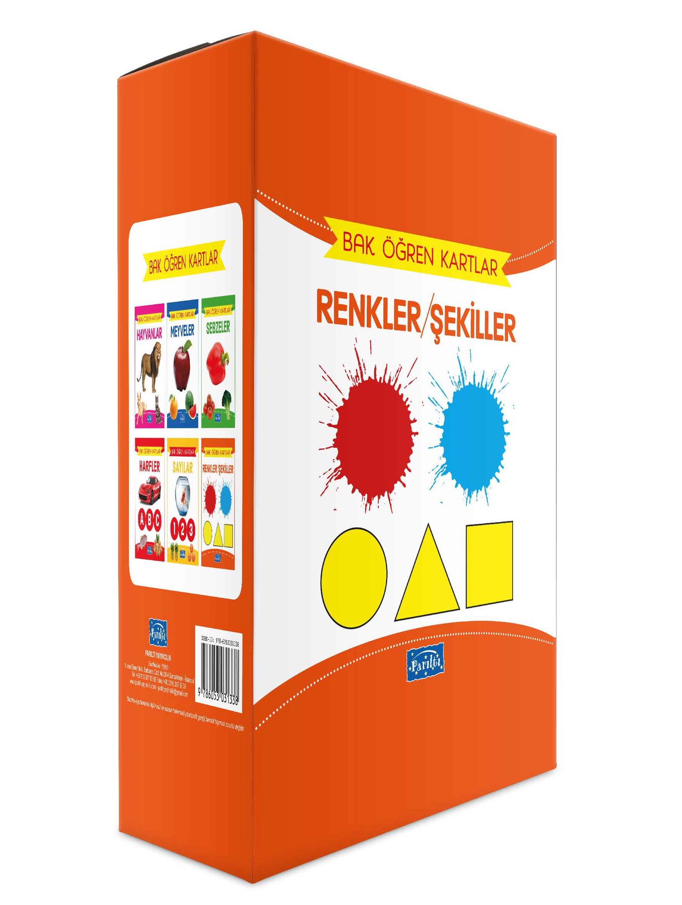 Renkler Şekiller - Bak Öğren Kartlar