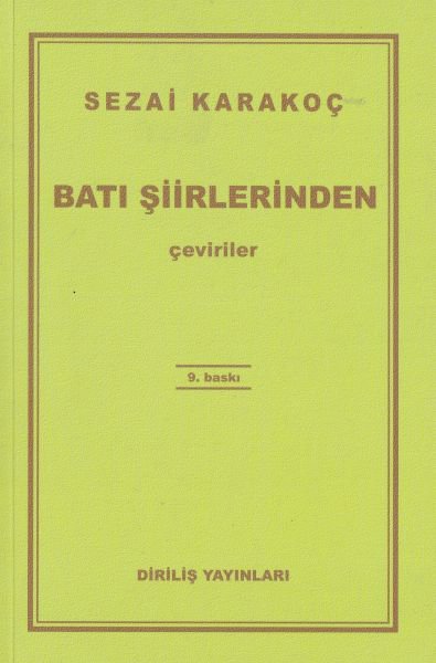 Batı Şiirlerinden Çeviriler