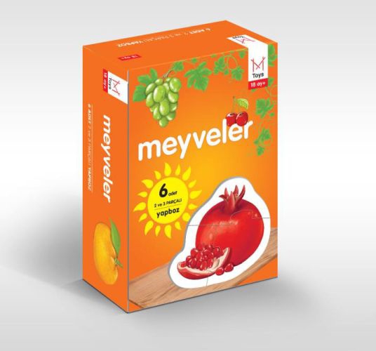 Meyveler / Bebek Yapboz
