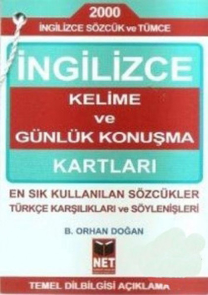 İngilizce Kelime ve  Günlük Konuşma Kartları