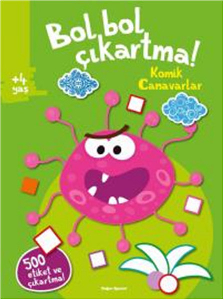 Bol Bol Çıkartma - Komik Canavarlar