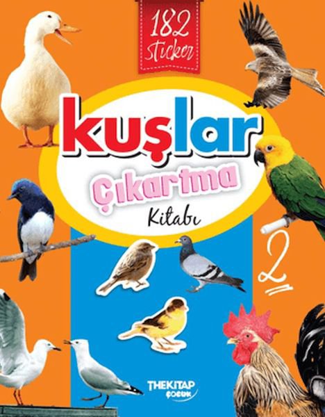 Kuşlar Çıkartma Kitabı - 2