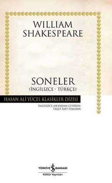 Soneler - Hasan Ali Yücel Klasikleri (Ciltli)