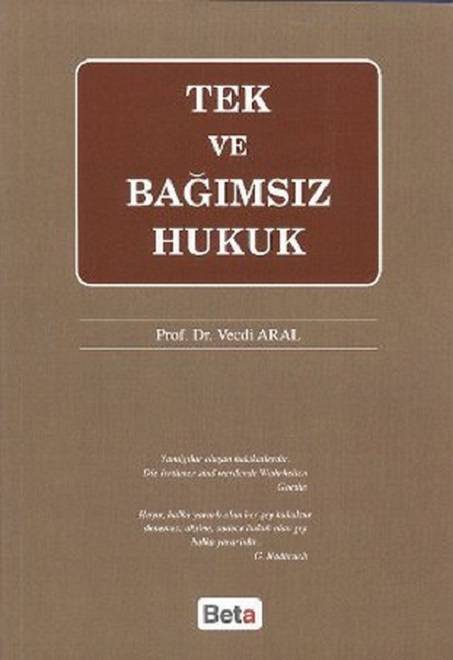 Tek ve Bağımsız Hukuk
