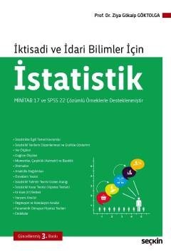 İktisadi Ve İdari Bilimler İçinistatistik Minitab 17 Ve Spss 22 Çözümlü Örneklerle Desteklenmiştir