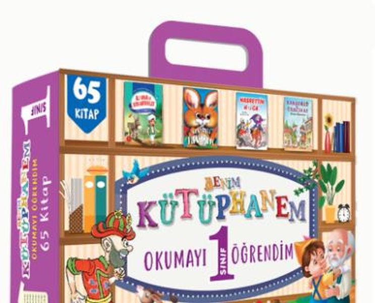 Benim Kütüphanem- Okumayı Öğrendim 1. Sınıf (66 Kitap)