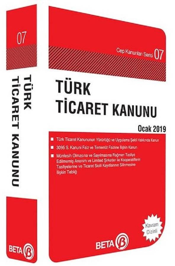 Türk Ticaret Kanunu 2019