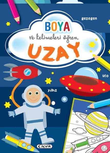 Boya ve Kelimeleri Öğren - Uzay