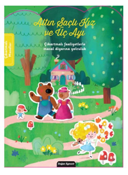 Altın Saçlı Kız ve Üç Ayı Çıkartmalı Masal Diyarına Yolculuk