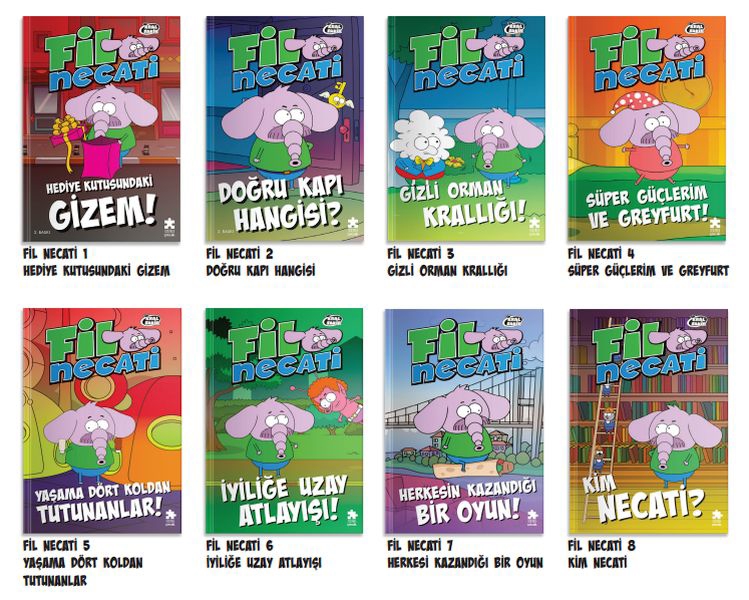 Fil Necati Seti (8 Kitap)