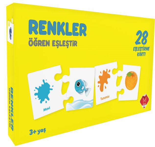 Renkler - Öğren Eşleştir (3+ Yaş)