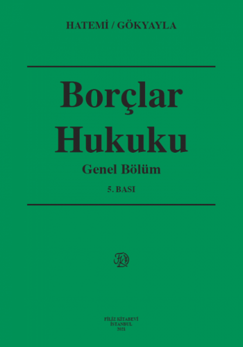 Borçlar Hukuku Genel Bölüm