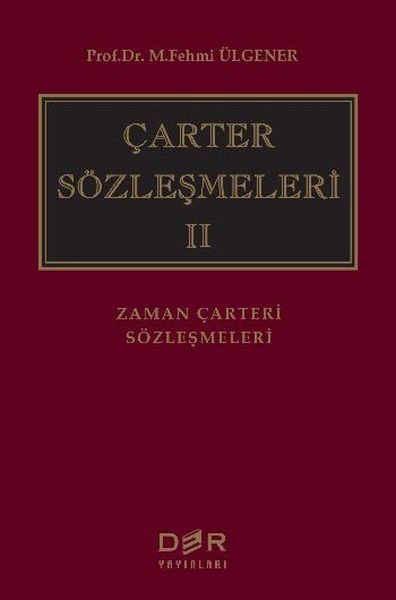 Çarter Sözleşmeleri 2 (Ciltli)