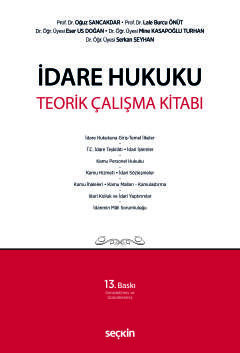 İdare Hukuku Teorik Çalışma Kitabı