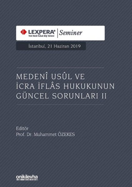 Medeni Usul ve İcra İflas Hukukunun Güncel Sorunları 2