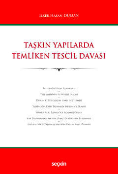 Taşkın Yapılarda Temliken Tescil Davası