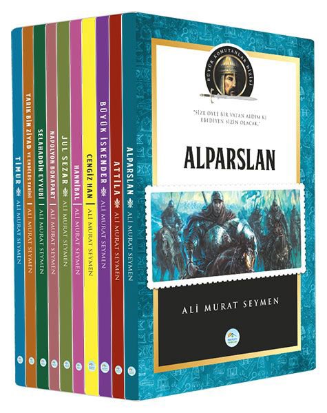 Büyük Komutanlar Seti 10 Kitap