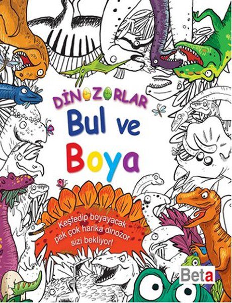 Dinozorlar - Bul ve Boya