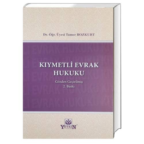 Kıymetli Evrak Hukuku