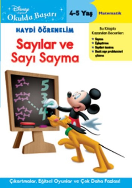 Okulda Başarı - Sayılar ve Sayma Mickey (4-5 Yaş)