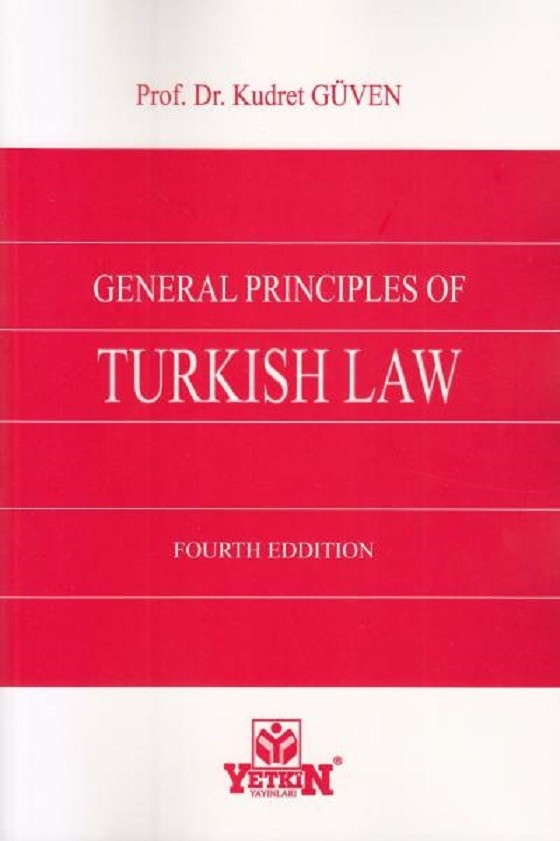 General Principles Of Turkish Law