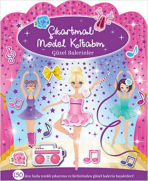 Çıkartmalı Model Kitabım - Güzel Balerinler