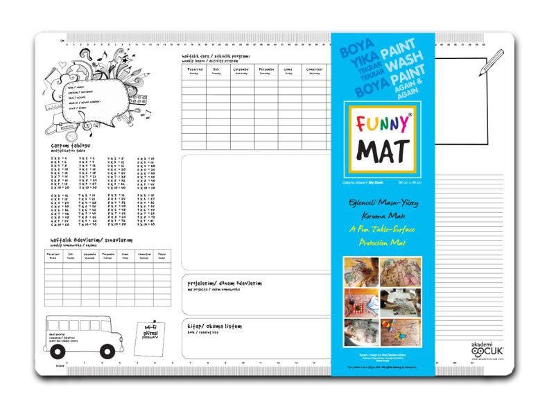 Funny Mat - Çalışma Masam - 68x48cm