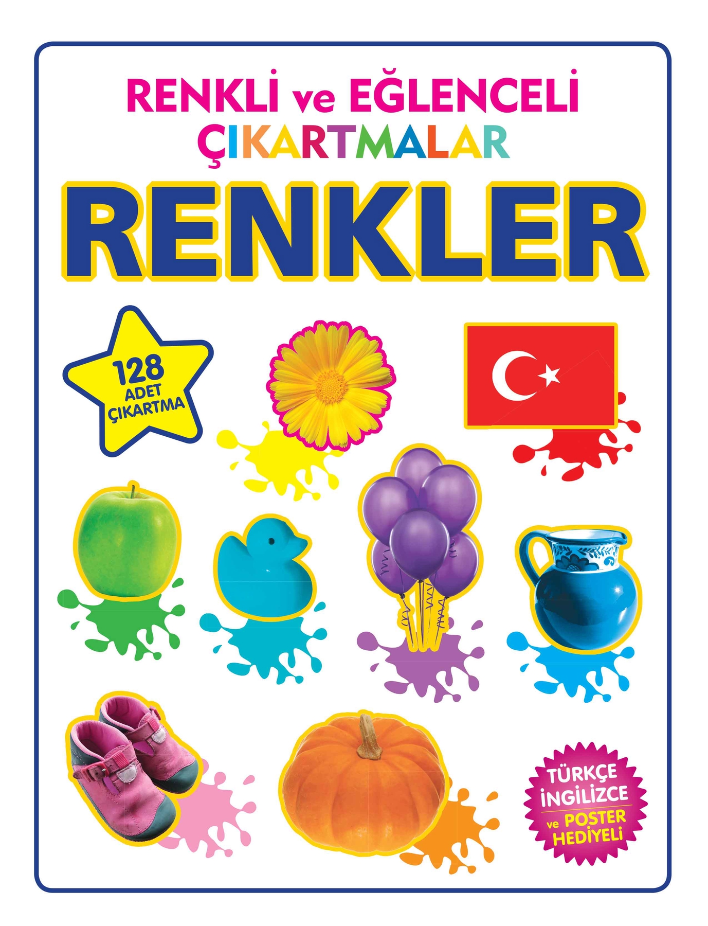 Renkli ve Eğlenceli Çıkartmalar Renkler