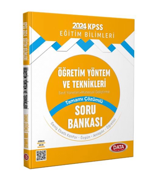 Data 2024 Kpss Eğitim Bilimleri Öğretim Yöntem Ve Teknikleri Tamamı Çözümlü Soru Bankası