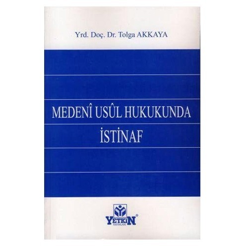 Medeni Usul Hukukunda İstinaf