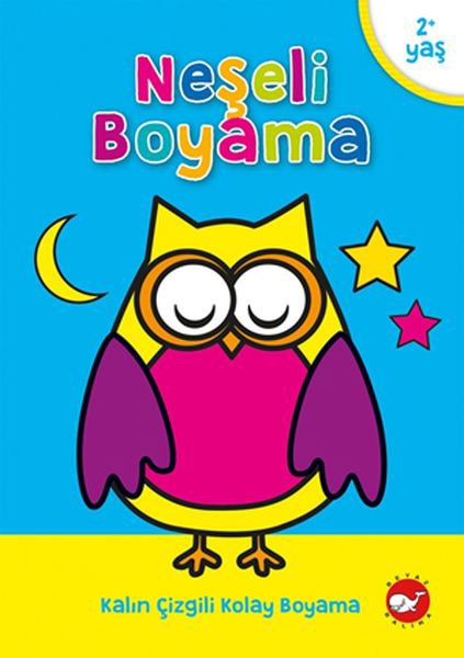 Neşeli Boyama - Kalın Çizgili Kolay Boyama