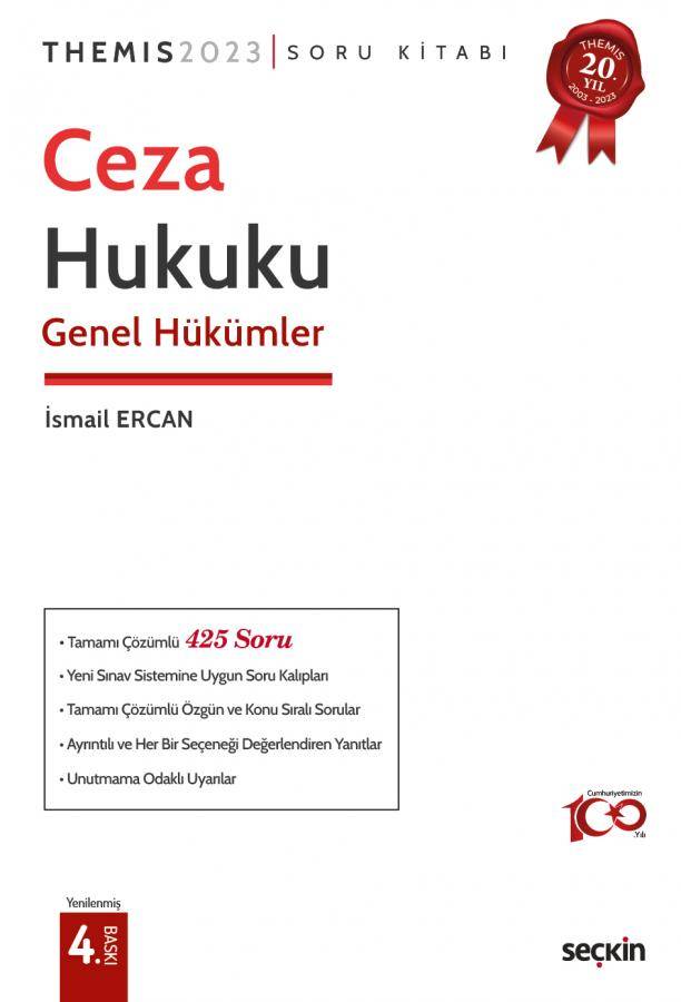 Ceza Hukuku Genel Hükümler / Soru Kitabı