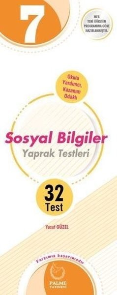 7.sınıf Sosyal Bilgiler Yaprak Test
