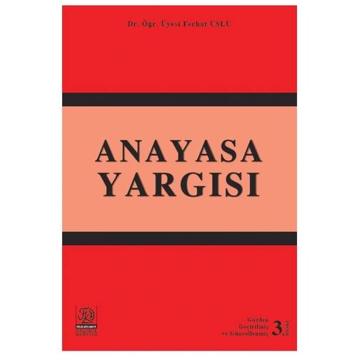 Anayasa Yargısı