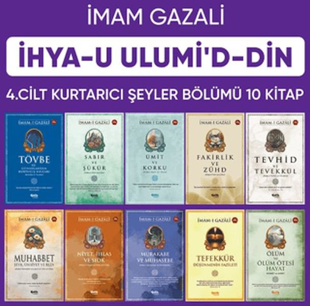 İhyau Ulumiddin 4. Cilt (Kurtarıcı Şeyler 10 Kitap)